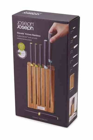 JJ - Zestaw blok Bamboo z 5 nożami Elevate™, multi