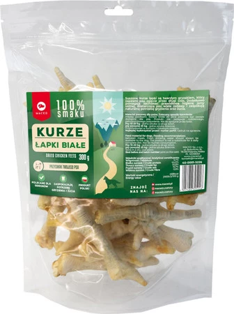 MACED 100% Smaku Kurze łapki białe 300g