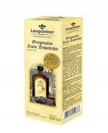 Langsteiner Oryginalne Zioła Szwedzkie 1000 ml