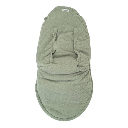 Lodger Polarowy zimowy śpiworek do wózka szałwiowy Fleece Elm