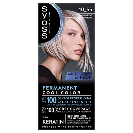 Cool Blonds rozjaśniacz do włosów 10-55 Ultra Platynowy Blond
