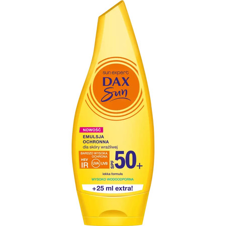Dax Sun Emulsja do opalania skóra wrażliwa SPF50+ 175 ml