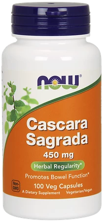 CASCARA SAGRADA 450 mg (KRUSZYNA AMERYKAŃSKA) 100 kapsułek