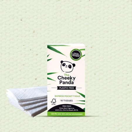 Cheeky Panda, Chusteczki higieniczne kieszonkowe, 10 szt.