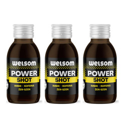 Zestaw: 3x Welsom Power Shot 100 ml