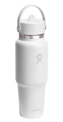 HF-Butelka 32oz WideFlexStrawTravelBottle biała