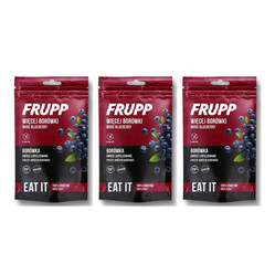 Zestaw: 3x Celiko − Owoce liofilizowane Frupp borówka − 15 g