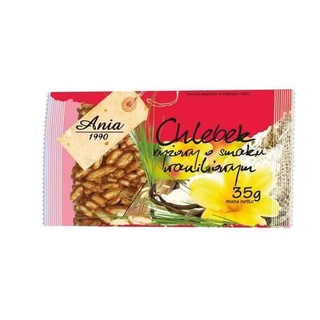 Chlebek ryżowy o smaku waniliowym 35 g