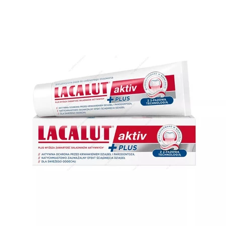 LACALUT AKTIV PLUS Pasta d/zęb. 75ml