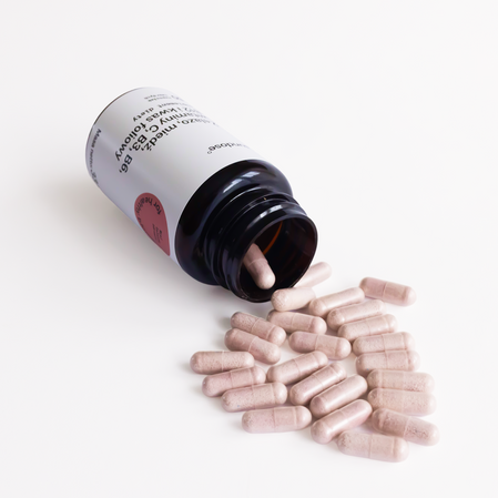 Sundose For Healthy Blood żelazo i witaminy na wsparcie prawidłowej produkcji czerwonych krwinek i hemoglobiny 60 kaps.