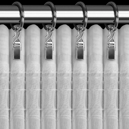 FIRANA GOTOWA LINZI NA TAŚMIE 140 X 270 CM BIAŁY