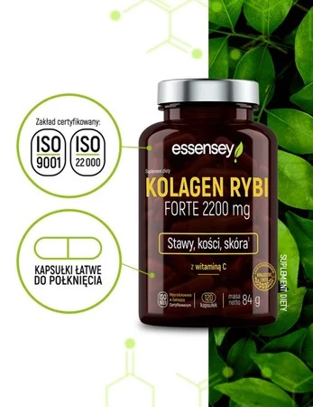 ESSENSEY KOLAGEN RYBI FORTE 2200mg 120 kaps