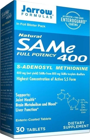 Jarrow Formulas SAMe 400 mg - 30 tabl.