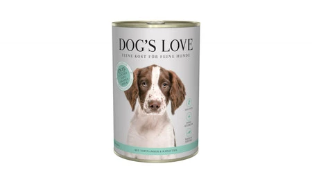 Zestaw 10x DOG'S LOVE Ente - kaczka z topinamburem i marchewką (400g)
