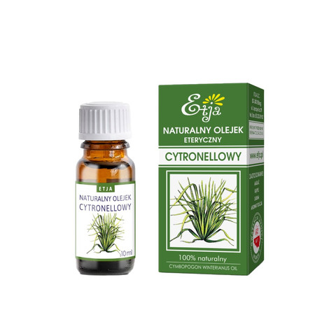 Etja, Naturalny olejek eteryczny cytronellowy, 10 ml
