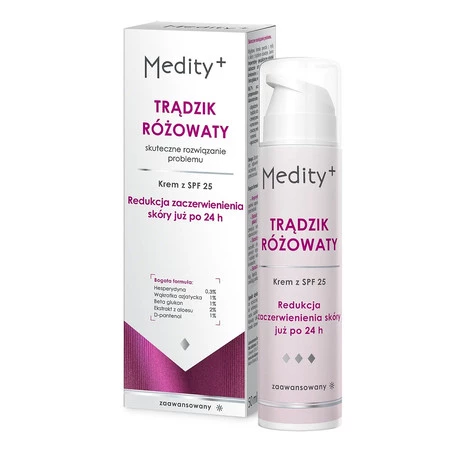AVA Medity+ Trądzik Różowaty 50 ml SPF 25