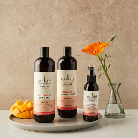 SUKIN, VOLUMISING, Odżywka zwiększająca objętość włosów, 500 ml