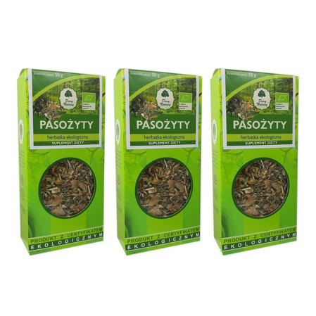 Zestaw: 3x Dary Natury − Herbata Pasożyty − 50 g