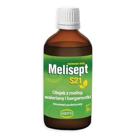 ASEPTA Melisept S21 30ml - Olejek z melisy, waleriany i bergamotki