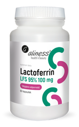 Aliness Lactoferrin LFS 90% 100 mg x 60 kaps