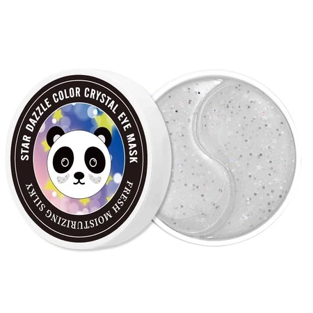 Star kolagenowe płatki pod oczy z kwasem hialuronowym i naturalnymi ekstraktami Colorful Panda 60szt.