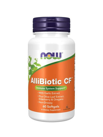 Now Foods AlliBiotic CF mieszanka ziół 60 kaps.