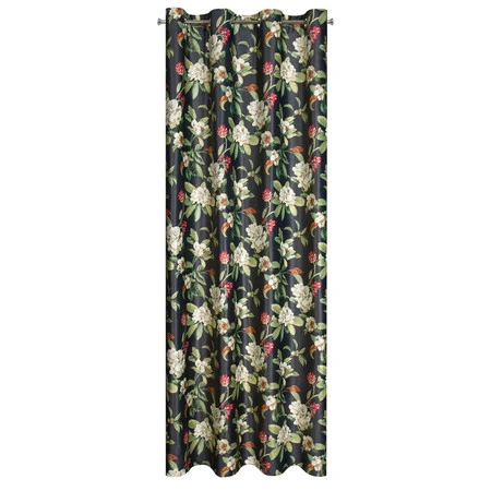 ZASŁONA GOTOWA ALEA 140 X 250 CM CZARNY