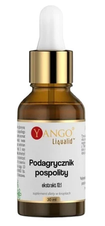 YANGO Podagrycznik pospolity - ekstrakt 10:1 30 ml