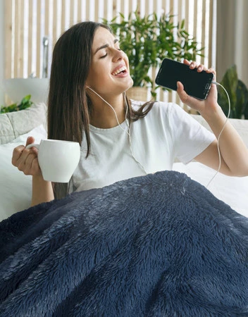 KOC D91 TIFANY 1 70 X 160 CM GRANATOWY