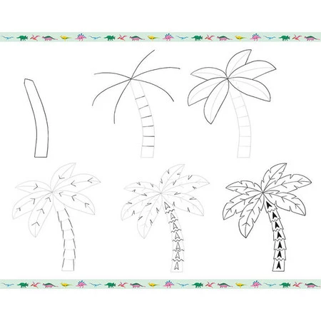 Janod Zestaw kreatywny Rysowanie krok po kroku Dinozaury 20 rysunków 7+