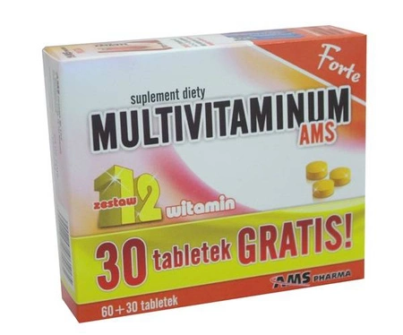 AMS Pharma – Multivitaminum Forte – 90 tabletek