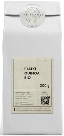 PŁATKI QUINOA BIO 300 g - THE PLANET