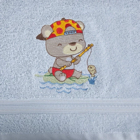 Ręcznik Dziecięcy Baby51 50 x 90 cm, Niebieski