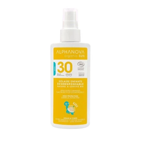 Alphanova Sun KIDS, Bio Spray Przeciwsłoneczny, filtr 30, 125g