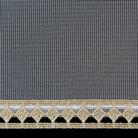 FIRANA GOTOWA CASSIE 300 X 150 CM BIAŁY