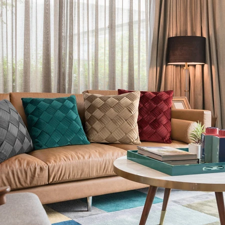 POSZEWKA SONIA 45 X 45 CM BORDOWY