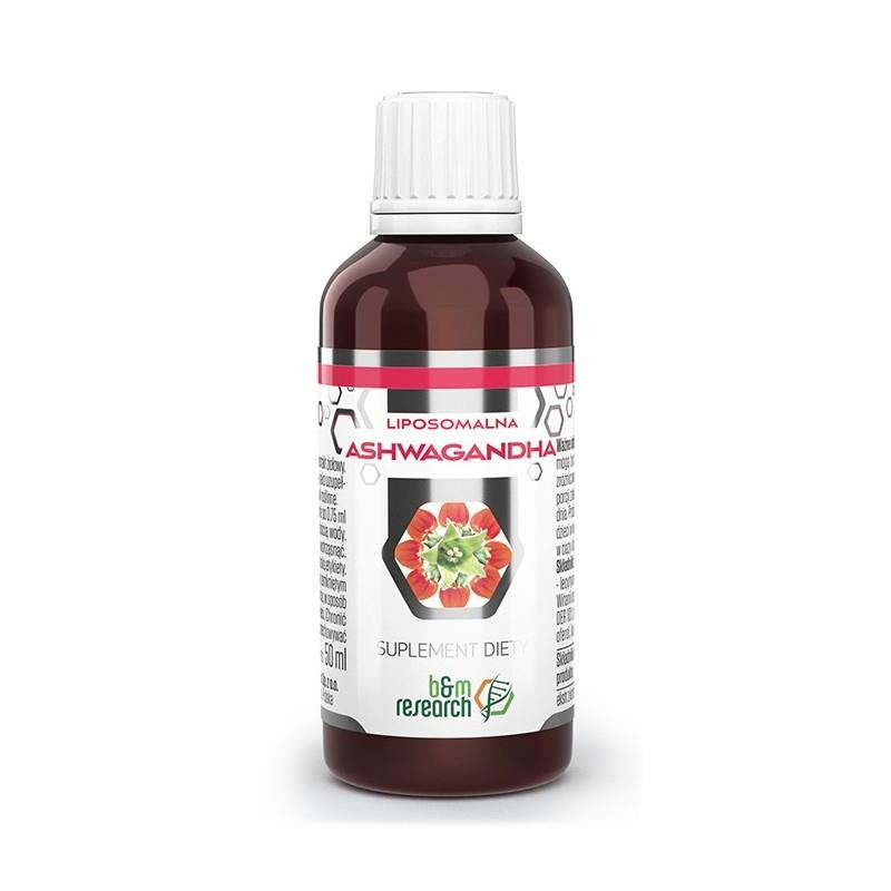 B&M Ashwagandha 50 ml liposomalna - Nabea.pl