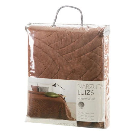 Narzuta 170 x 210 cm SI/N/LUIZ/6/CEGŁ