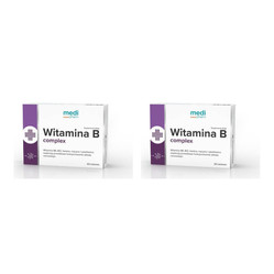 Zestaw: 2x Medi Pharm − Witamina B complex − 60 Tabl.