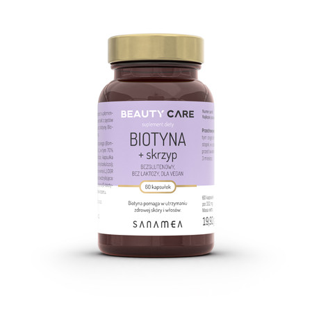 SANAMEA Beauty Care Biotyna + Skrzyp 60 kaps.
