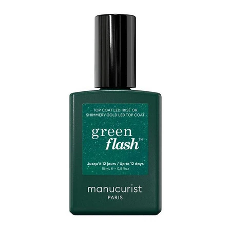 Green Flash lakier nawierzchniowy Shimmery Gold 15ml