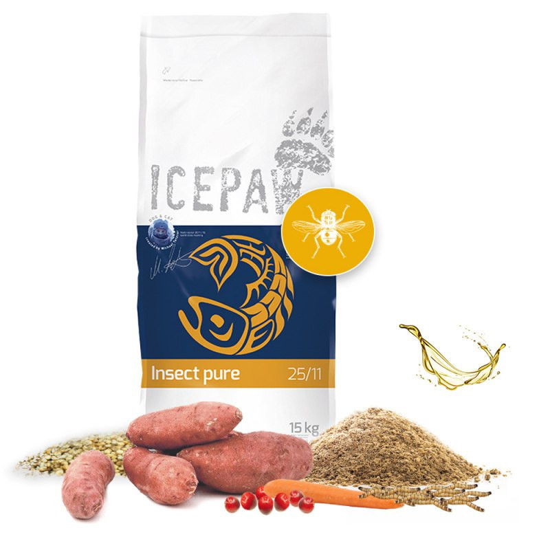 ICEPAW Insect pure karma z owadów 14 kg pies dorosły - Nabea.pl