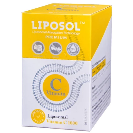 Liposol Liposomalna witamina C buforowana 1000 mg x 40 saszetek