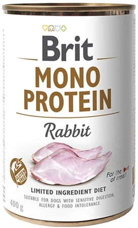 BRIT Mono Protein Rabbit KRÓLIK 400g
