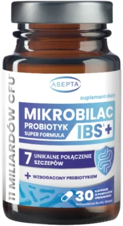 Asepta Mikrobilac 11 mld. cfu 30 kaps.