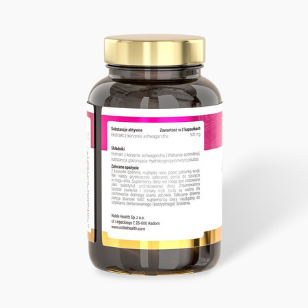 Noble Health Ashwagandha 60 kaps.