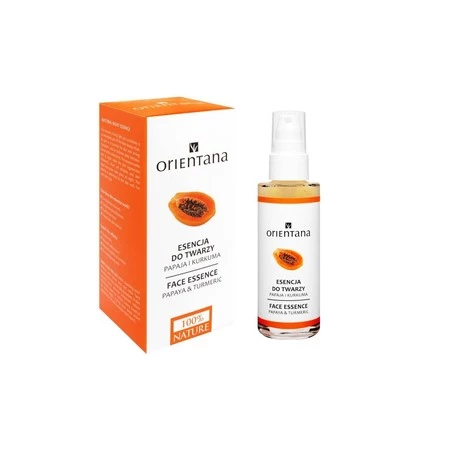 Orientana - Bio maska-esencja. Papaja & Kurkuma - 50 ml