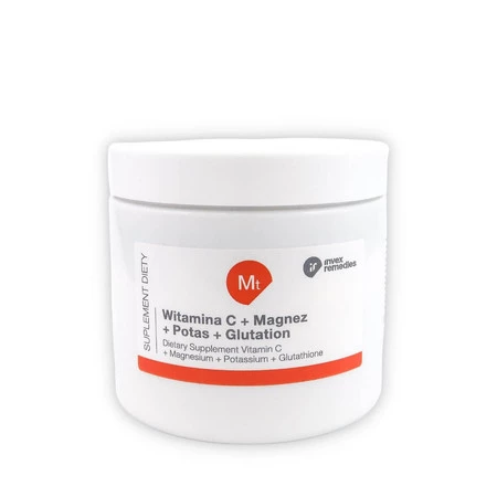 Invex Remedies Witamina C + Magnez + Potas + Glutation 150g