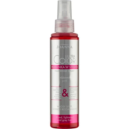 Ultra Color System płukanka w sprayu do włosów nadająca różowy odcień Różowa 150ml