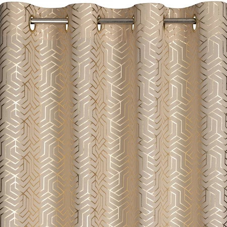 ZASŁONA GOTOWA SEMI 140 X 250 CM BEŻOWY